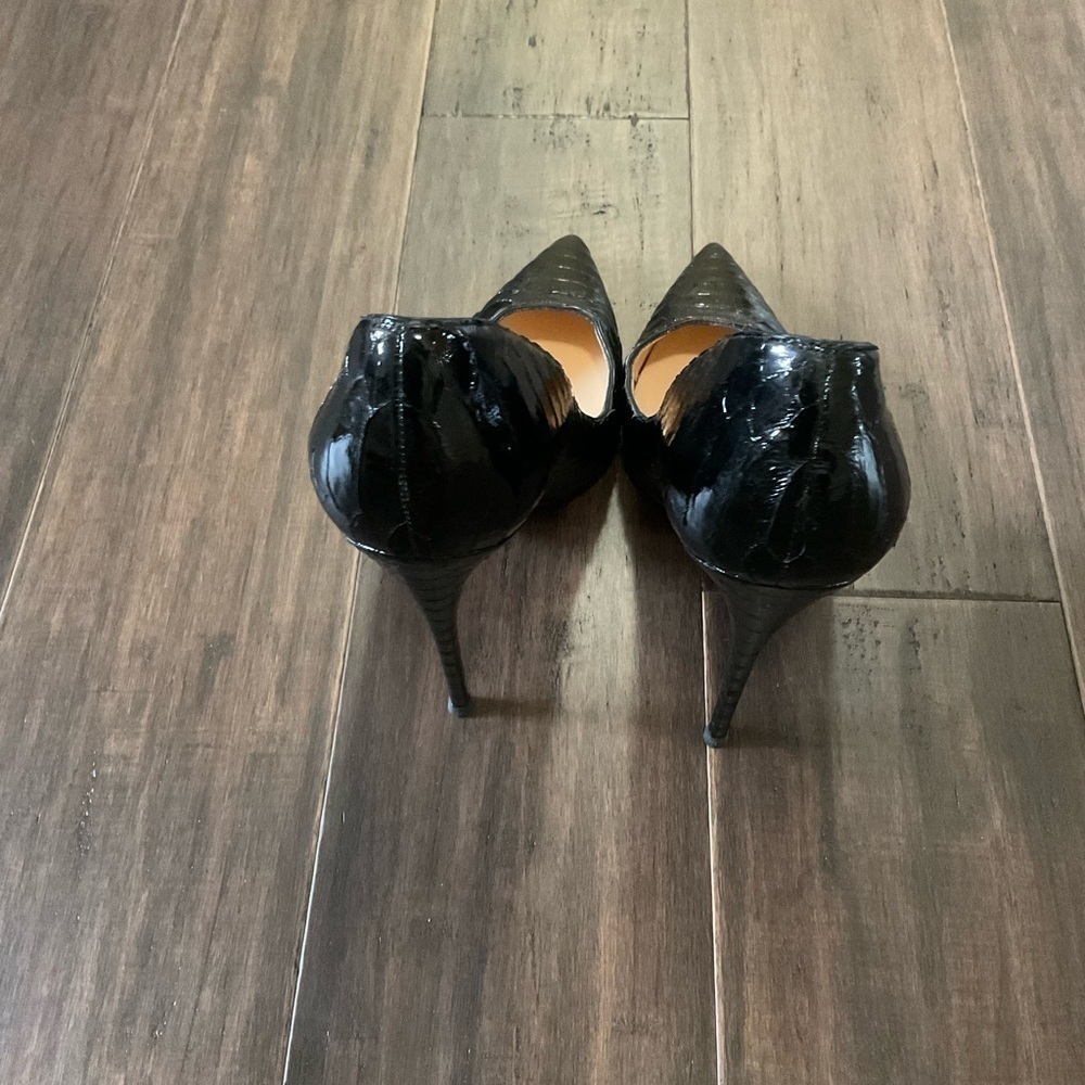 Christian Louboutin So Kate 120MM Black Python Pumps Size 41.5 US 11.5 - Picture 4 of 14